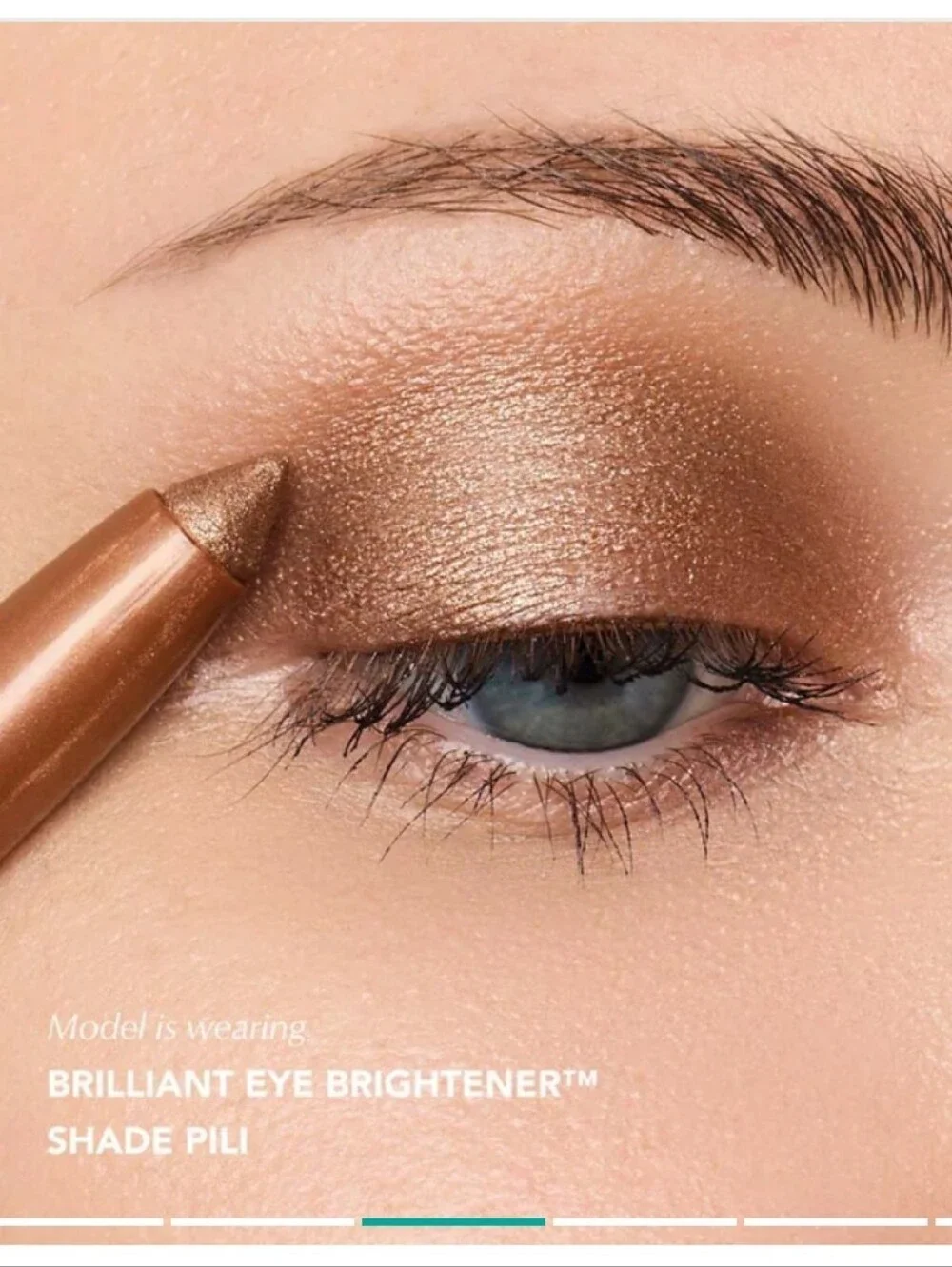Thrive Causemetics Brilliant Eye Brightener In Pili (Cool Gold Shimmer) BNIB